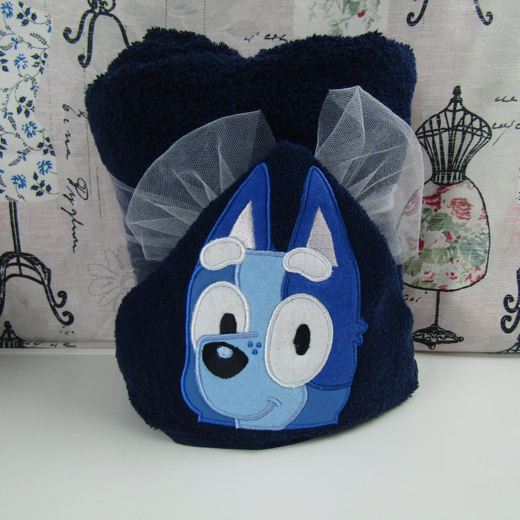 Kids Koala white cotton hooded towels that can be personalized.