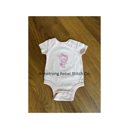 Baby Woodland Embroidered Romper