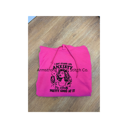 Sassy Girl Embroidered Hoodies