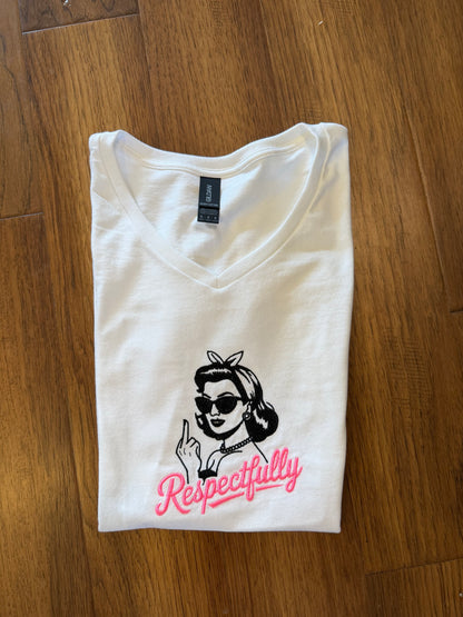 Sassy V neck T-shirts