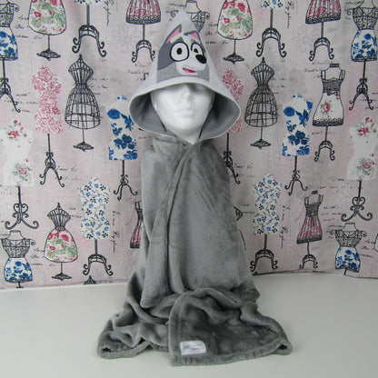 Character Hooded Blanket/Children's Hooded Blanket/Children's Hooded Comfy Blanket/Children's Hooded Throw