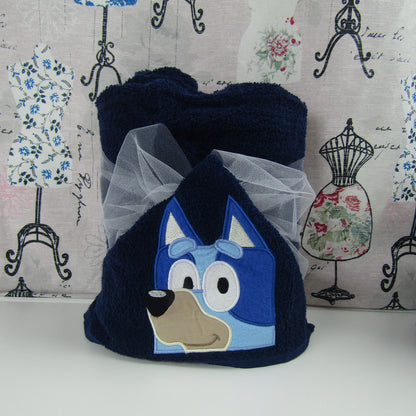 Character Hooded Towels/Bluey Hooded Towel/Children's Hooded Towel/Toddler Hooded Towel/Bingo Hooded Towel/Muffin Hooded Towel/Socks Hooded Towel