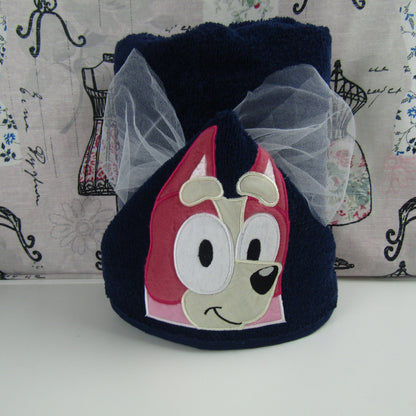 Character Hooded Towels/Bluey Hooded Towel/Children's Hooded Towel/Toddler Hooded Towel/Bingo Hooded Towel/Muffin Hooded Towel/Socks Hooded Towel