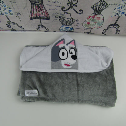 Character Hooded Blanket/Children's Hooded Blanket/Children's Hooded Comfy Blanket/Children's Hooded Throw
