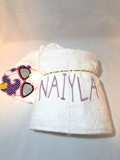 Hooded Towel/ Kids Hooded Towel/ Character Hooded Towel/ Hooded Towel Baby/ Hooded Towel Kids/Toddler Hooded Towel/Bath Towel Peekers