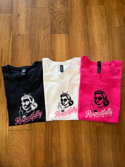 Sassy V neck T-shirts